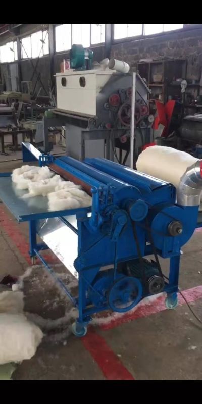 走單輥一米拉絲面彈花機！