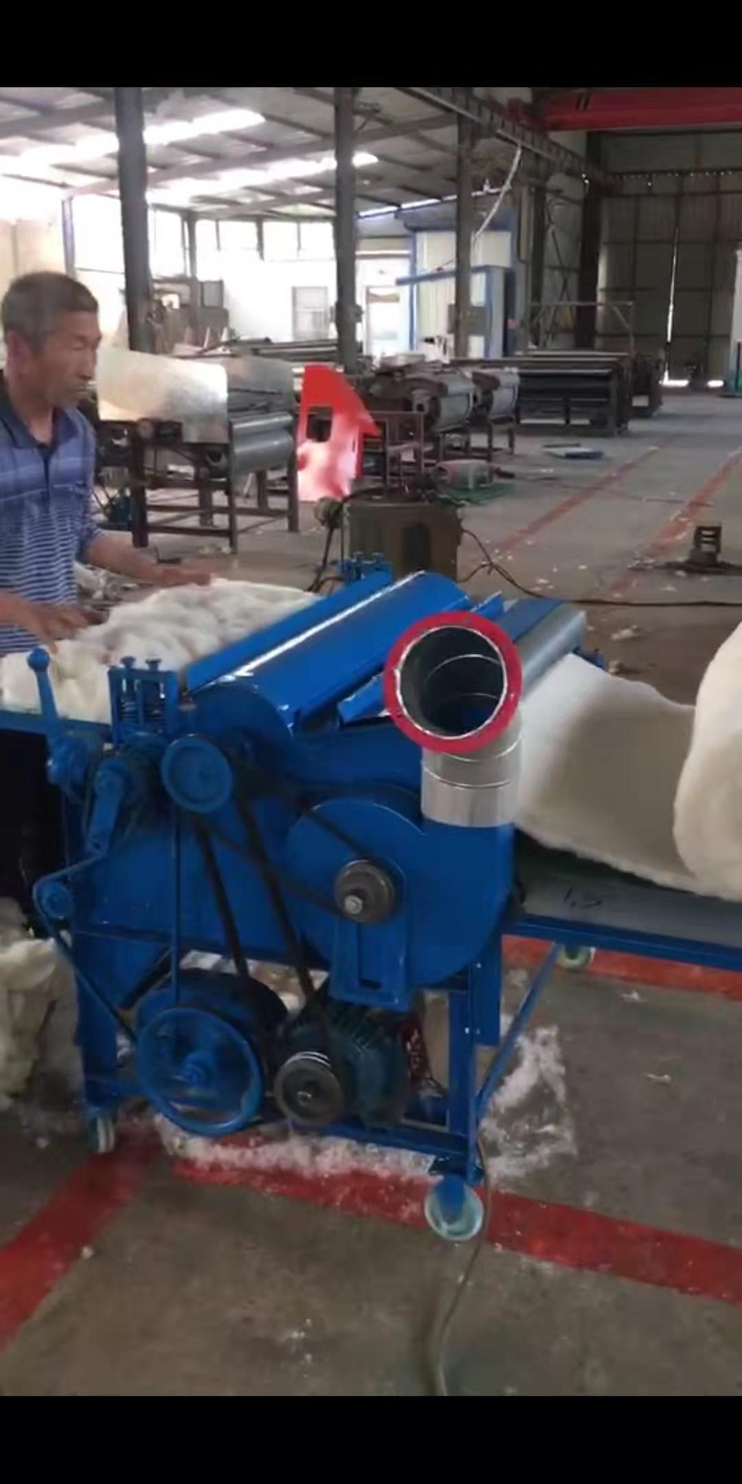 小型單輥拉絲面彈花機80#