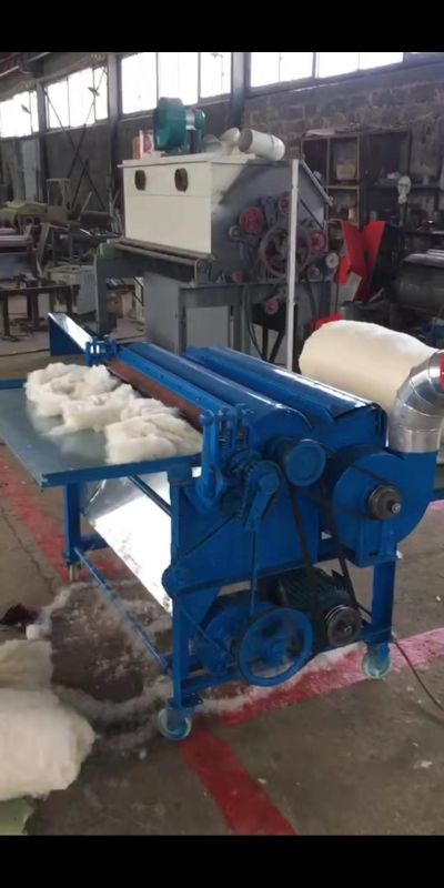 小型單輥拉絲面彈花機1010#